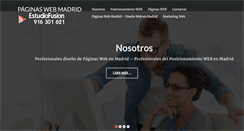 Desktop Screenshot of estudiofusion.com